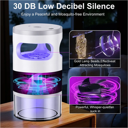 📢📢40% OFF !! ⏰Indoor LED Bug Zapper for Home & Bedroom-Navalonixcosh®