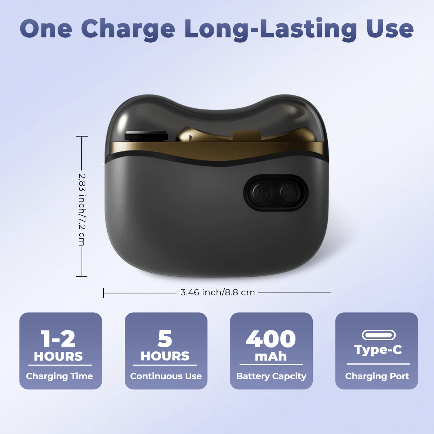💅2026 Upgraded 2-in-1 Electric Nail Clipper & Polisher-Navalonixcosh®