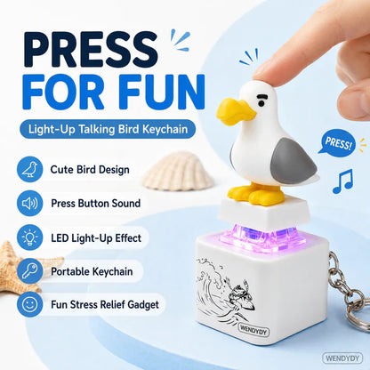 🔥Mine Bird Voice-Activated Light-Up Electronic Keychain-Navalonixcosh®