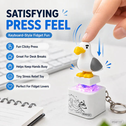 🔥Mine Bird Voice-Activated Light-Up Electronic Keychain-Navalonixcosh®
