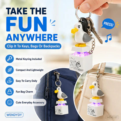 🔥Mine Bird Voice-Activated Light-Up Electronic Keychain-Navalonixcosh®