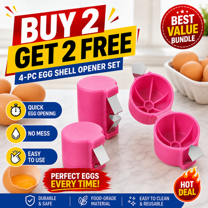 🔥🔥Limited-time 😮‍💨 Buy 1 Get 1 Free ！！！🍳 Quick Egg Cracker Tool – Open Hundreds Of Eggs Faster & Cleaner 🔥