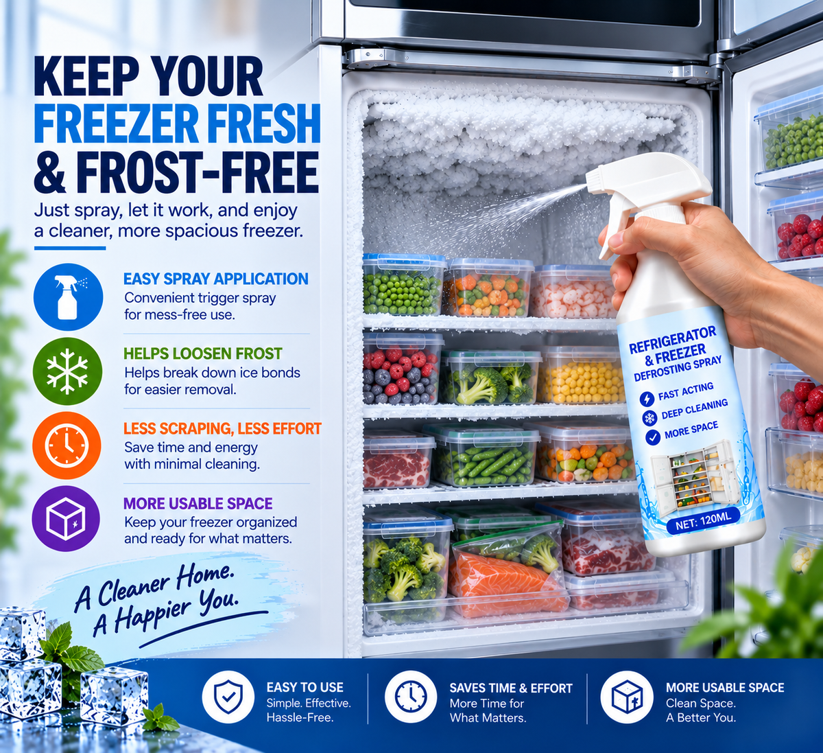 QuickDefrost — Ice & Frost Remover (Pack of 2)