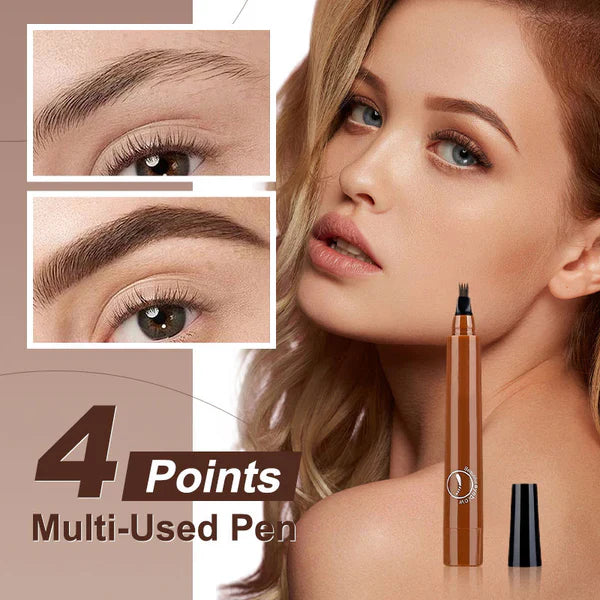 🎁Buy 1 Get 1 Free🔥Waterproof Four-tip Beard and Eyebrow Pen✨-Navalonixcosh®
