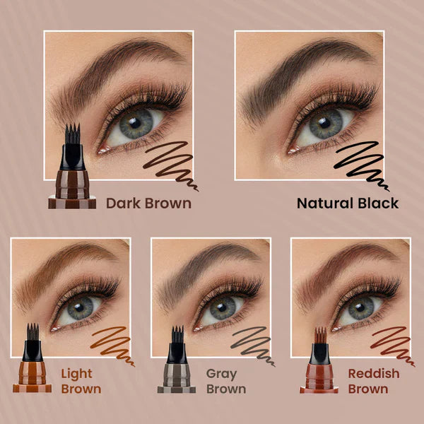 🎁Buy 1 Get 1 Free🔥Waterproof Four-tip Beard and Eyebrow Pen✨-Navalonixcosh®