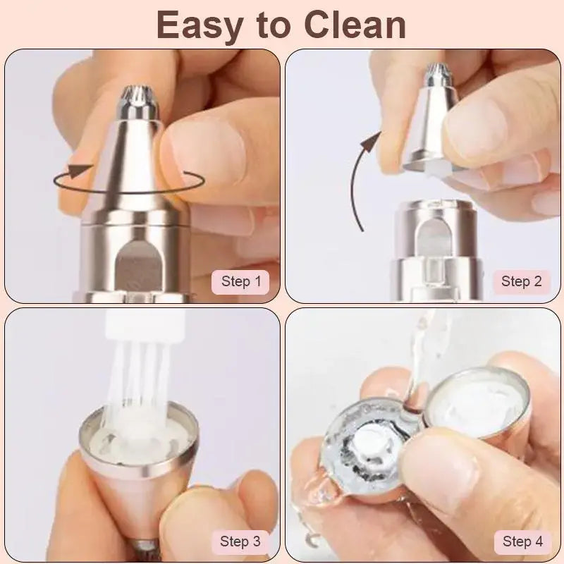 upsell ✨Navalonixcosh® 2 in 1 facial & eyebrow hair trimmer for Women, Rechargeable Face Razor, Lip & Peach Fuzz Remover, Precision Eyebrow Shaper, Portable Painless Hair Removal Tool