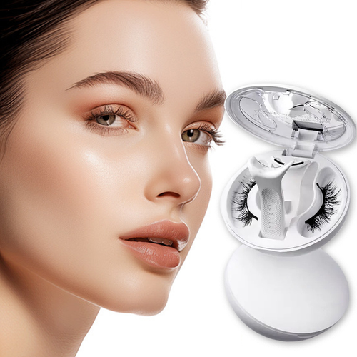 🪞Elyviana Premium Glue-Free Soft Magnetic Eyelashes Kit | Reusable & Lightweight👁️-Navalonixcosh®