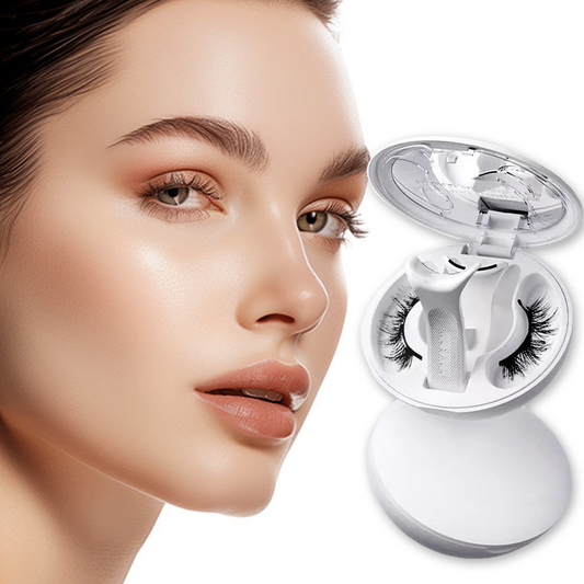 🪞Elyviana Premium Glue-Free Soft Magnetic Eyelashes Kit | Reusable & Lightweight👁️-Navalonixcosh®