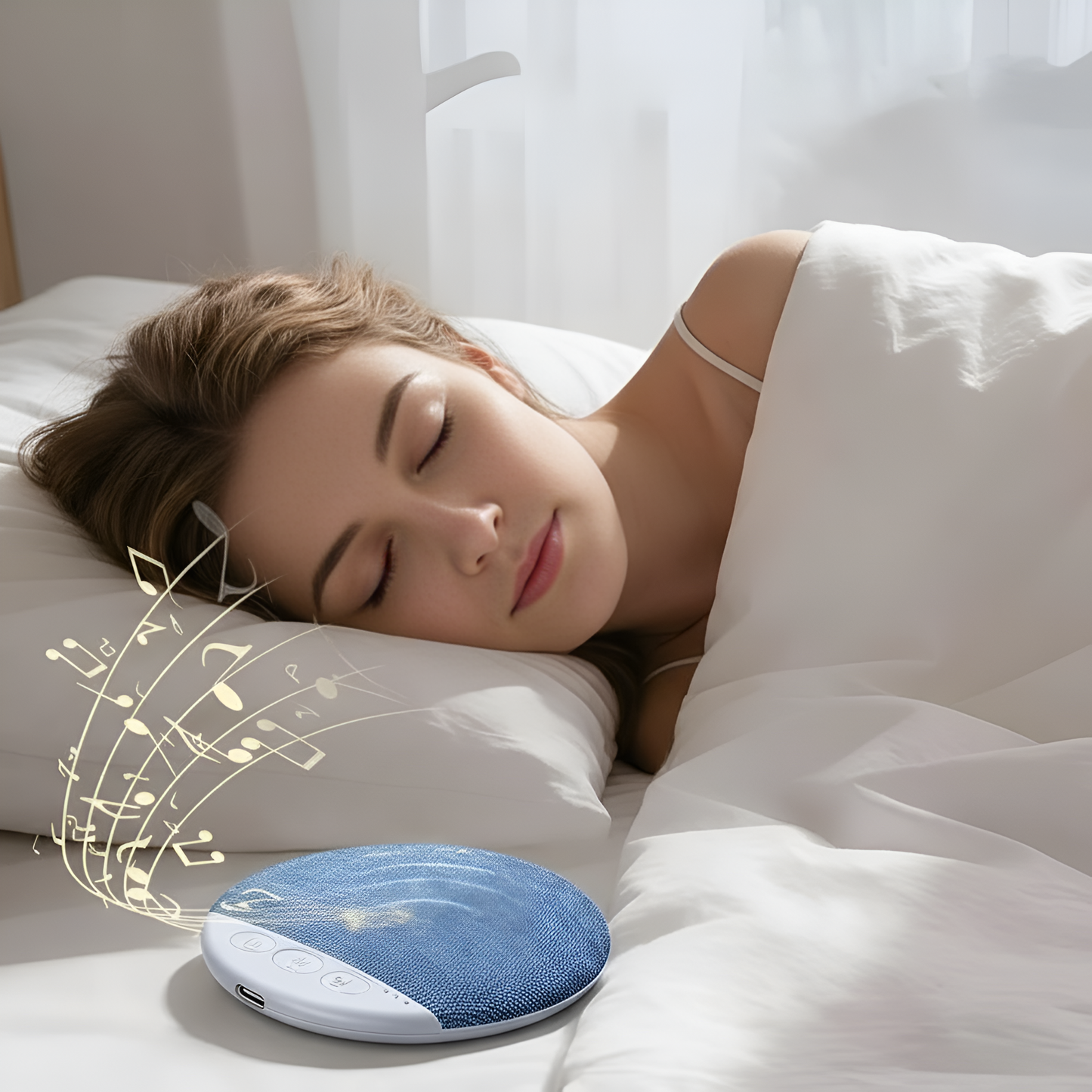 🎁💤Wireless Sleep Pillow Speaker – Ultra-Thin Wireless Audio for Bedtime Comfort-Navalonixcosh®