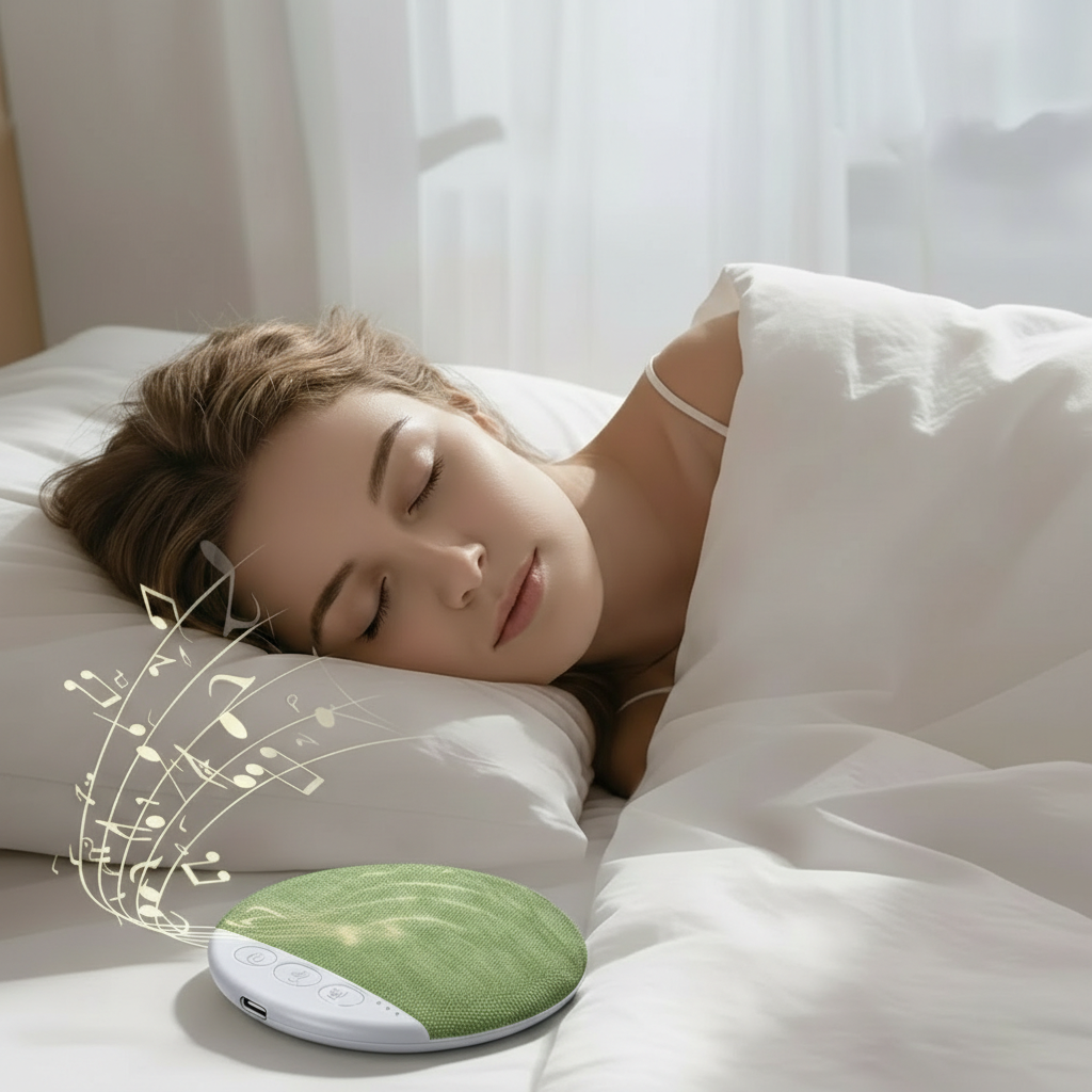 🎁💤Wireless Sleep Pillow Speaker – Ultra-Thin Wireless Audio for Bedtime Comfort-Navalonixcosh®