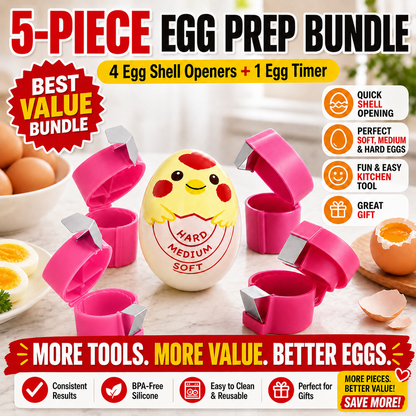 🔥🔥Limited-time 😮‍💨 Buy 1 Get 1 Free ！！！🍳 Quick Egg Cracker Tool – Open Hundreds Of Eggs Faster & Cleaner 🔥