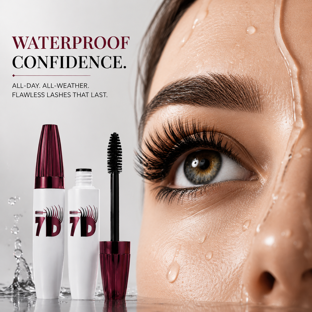 upsell🔥Last Day—BUY 1 GET 1 FREE！！⏰✨Smudge-Proof Curling & Lengthening Mascara-Navalonixcosh®