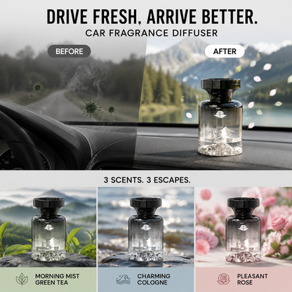 🥳2026 HOT SALE🥳🌿 30% OFF!🚗 110ml Long-Lasting Car Air Freshener – Natural plant extracts, eliminates smoke & pet odours. Weeks of freshness. Mountain design. Breath easy! 💨✨-Navalonixcosh®
