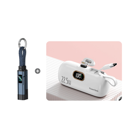 ⏳Limited-time 50% off⏰4-in-1 Digital Display Keychain Charging Cable🔋📱-Navalonixcosh®