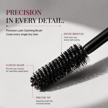 🔥Last Day—BUY 1 GET 1 FREE！！⏰✨Smudge-Proof Curling & Lengthening Mascara-Navalonixcosh®