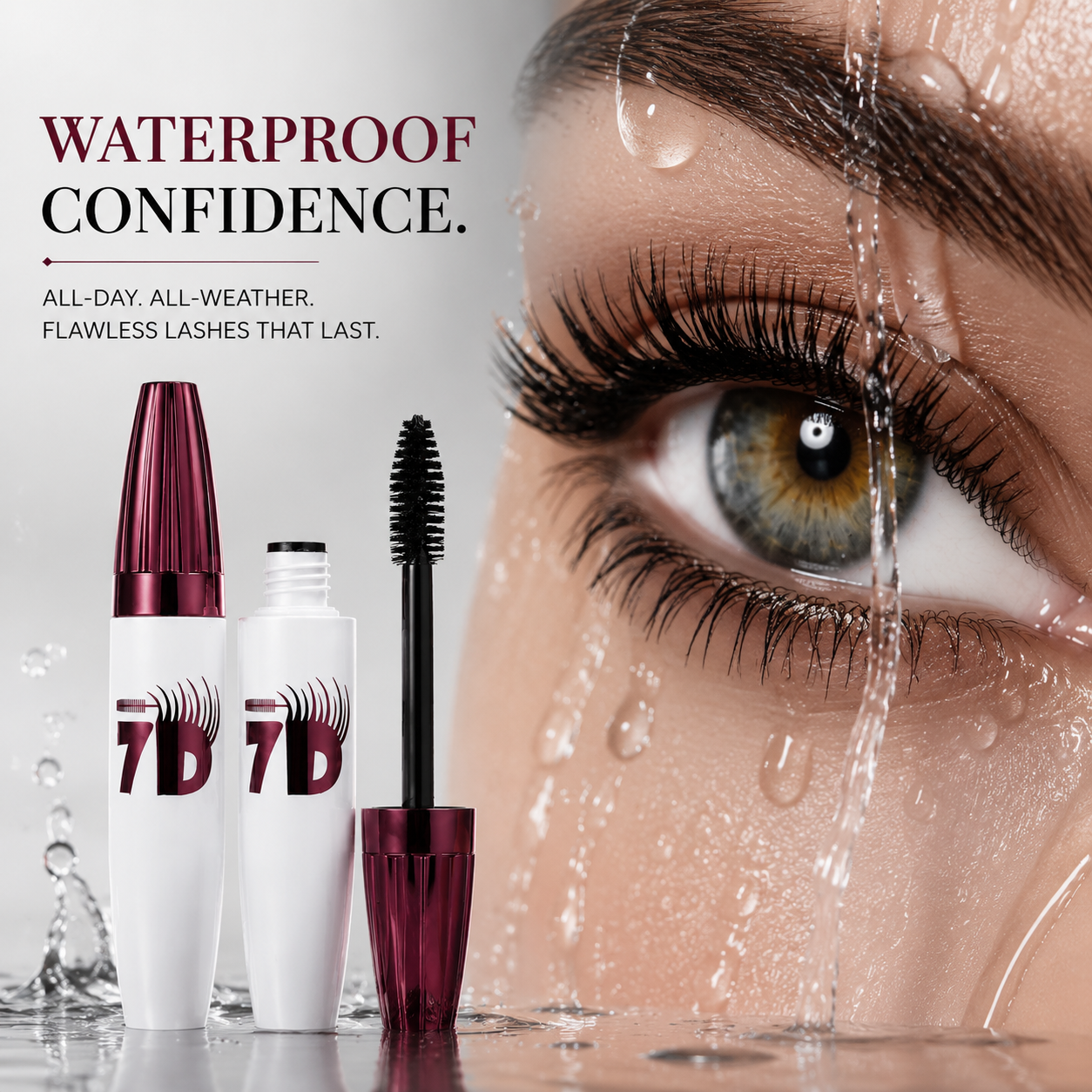 🔥Last Day—BUY 1 GET 1 FREE！！⏰✨Smudge-Proof Curling & Lengthening Mascara-Navalonixcosh®
