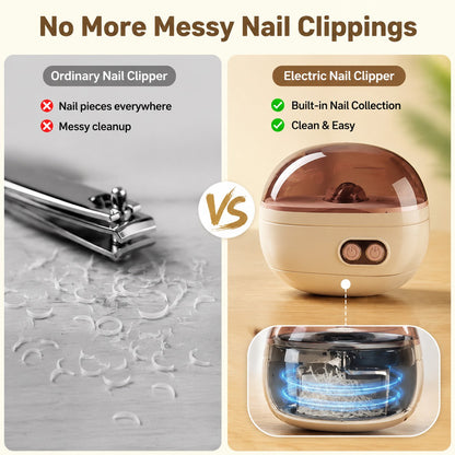 ✂️ LIMITED-TIME 50% OFF! 💅 2-in-1 Smart Electric Nail Clipper & Polisher 🌟-Navalonixcosh®
