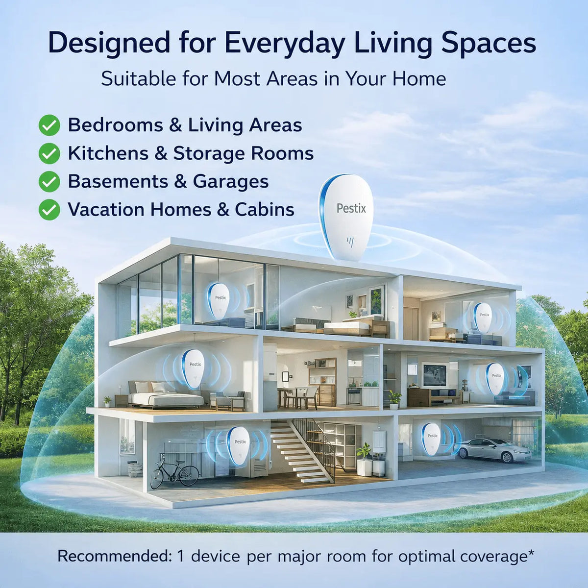 🔥HOT SALE 50%OFF🔥Multi-Functional Ultrasonic Silent Pest & Insect Repeller🏠Upgraded Pest Repeller