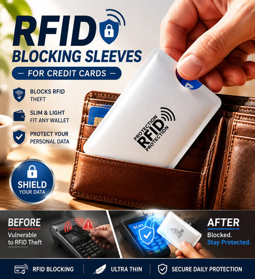 🔥RFID Blocking Sleeves for Credit Cards-Navalonixcosh®