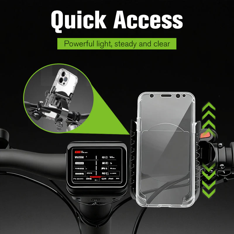 🎉 2026 Sale — Over 42,000 Sold! 🚴‍♂️ Quick-Release Bike Phone Mount – SecureLock & Shockproof Padding 📱-Navalonixcosh®