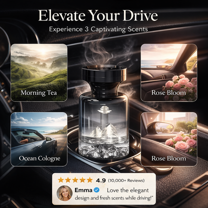 🥳2026 HOT SALE🥳🌿 30% OFF!🚗 110ml Long-Lasting Car Air Freshener – Natural plant extracts, eliminates smoke & pet odours. Weeks of freshness. Mountain design. Breath easy! 💨✨-Navalonixcosh®