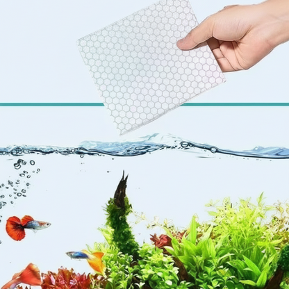 🐠 BUY 1 GET 1 FREE! ✨ AQUARIUM CLARIFYING SHEETS - Crystal Clear Water in 24 Hours, Removes Odors and Impurities, Safe for All Fish and Plants 🌿🔮-Navalonixcosh®