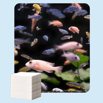 🐠 BUY 1 GET 1 FREE! ✨ AQUARIUM CLARIFYING SHEETS - Crystal Clear Water in 24 Hours, Removes Odors and Impurities, Safe for All Fish and Plants 🌿🔮-Navalonixcosh®
