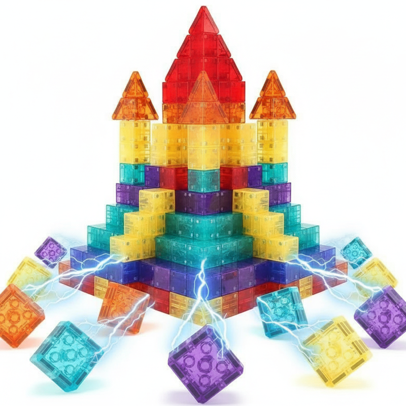 Magnetic Building Block Set for Kids-Navalonixcosh®