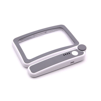 Folding Handheld Magnifying Glass with Light for Reading -Navalonixcosh®
