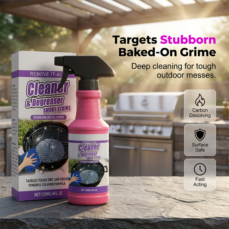 🔥Fast-Acting Heavy-Duty Grill Degreaser Spray-Navalonixcosh®