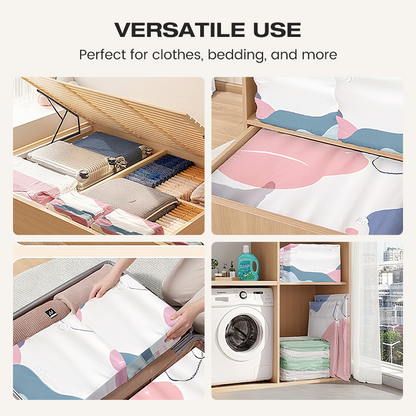 🧳💨 40% OFF! No‑Pump Vacuum Storage Bags – Press & seal, no pump needed. Saves 80% space, keeps clothes dry & dust‑free. Perfect for bulky bedding & off‑season gear. 🛏️🗄️-Navalonixcosh®
