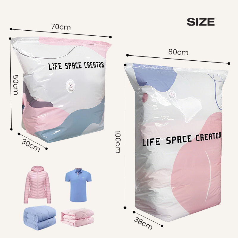 🧳💨 40% OFF! No‑Pump Vacuum Storage Bags – Press & seal, no pump needed. Saves 80% space, keeps clothes dry & dust‑free. Perfect for bulky bedding & off‑season gear. 🛏️🗄️-Navalonixcosh®