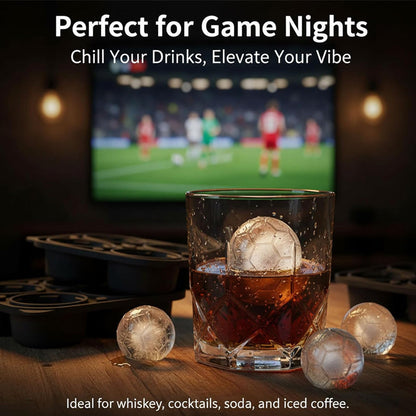 🥳⚽Football Shape Silicone Ice Ball Mold💥-Navalonixcosh®