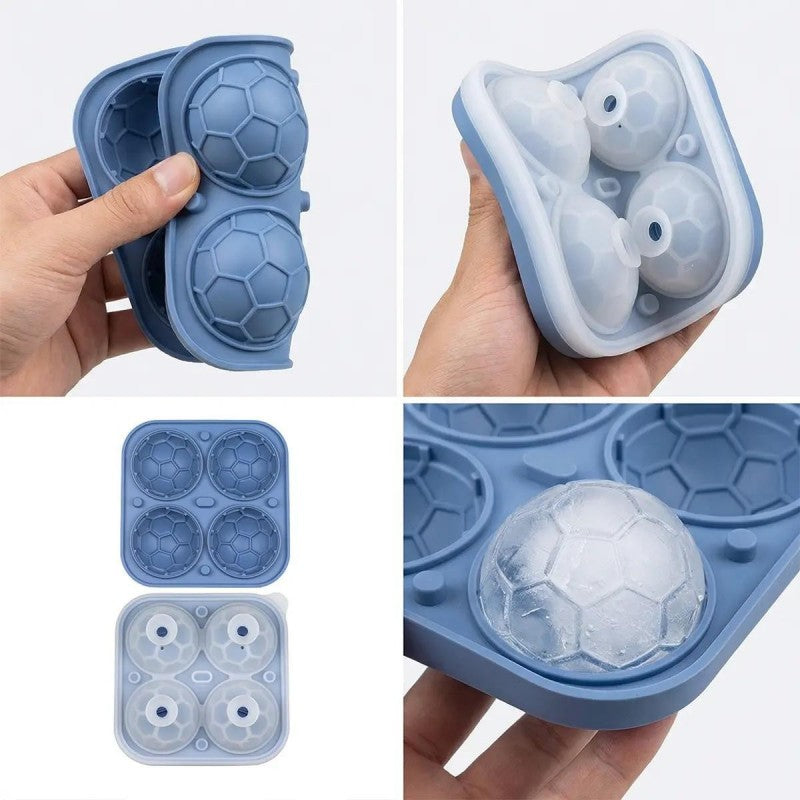 🥳⚽Football Shape Silicone Ice Ball Mold💥-Navalonixcosh®