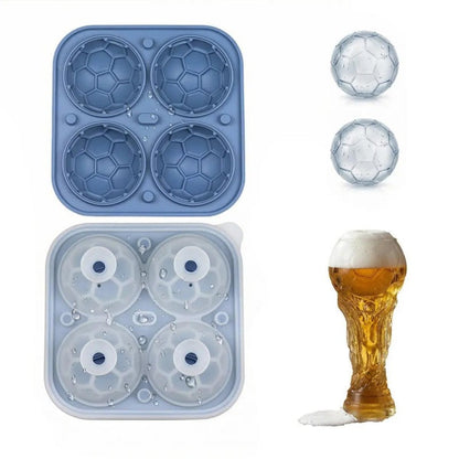 🥳⚽Football Shape Silicone Ice Ball Mold💥-Navalonixcosh®