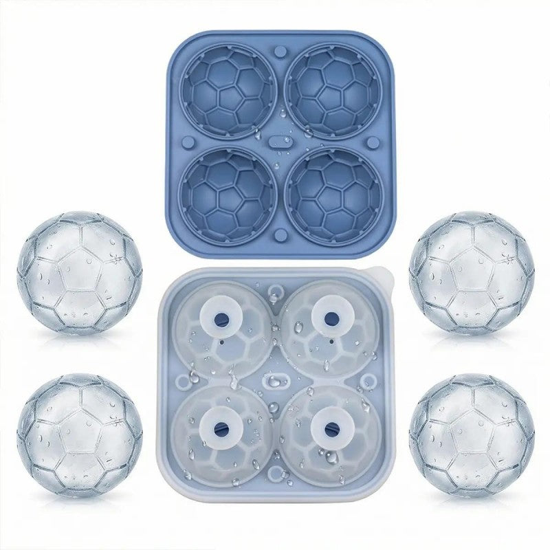 🥳⚽Football Shape Silicone Ice Ball Mold💥-Navalonixcosh®