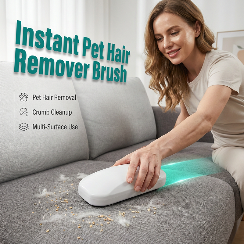 🔥Limited Time Promotion 40% OFF🔥Portable Pet Hair & Crumb Remover Brush-Navalonixcosh®