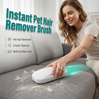 🔥Limited Time Promotion 40% OFF🔥Portable Pet Hair & Crumb Remover Brush-Navalonixcosh®