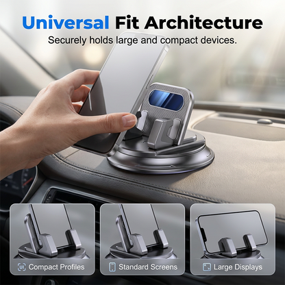 🚗 40% OFF NOW!📱 Rotating Dashboard Car Phone Holder – 360° Adjustable & Anti-Slip – Hands-Free Phone Mount 🛡️