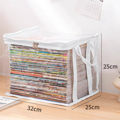 upsell⏰🔥LIMITED TIME 40% OFF! 🏠 Transparent Large-Capacity Dustproof & Moisture-Proof Storage Bag – Perfect for Clothes, Toys, Books & More ✨-Navalonixcosh®
