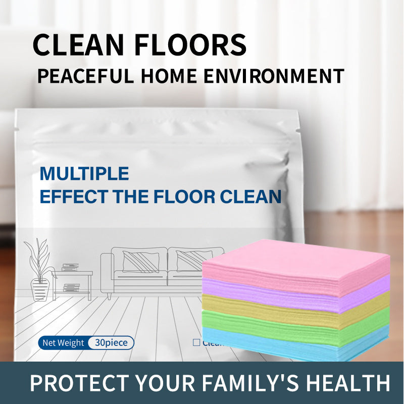 ⏰🔥LIMITED TIME 40% OFF! 30-Pieces Multi-Effect Floor Cleaning Sheets-Navalonixcosh®