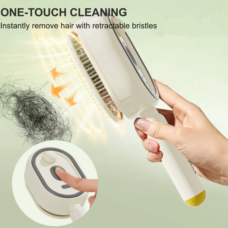 🥳 Electric Spray & Massage Hair Brush-Navalonixcosh®