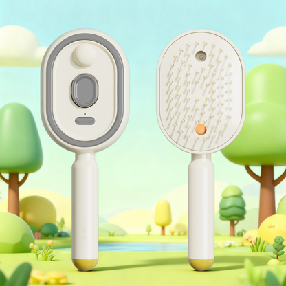 🥳 Electric Spray & Massage Hair Brush-Navalonixcosh®
