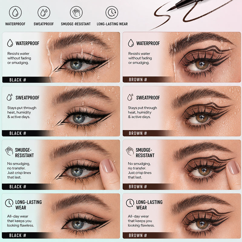 🔥Waterproof Liquid Eyeliner Pen-Navalonixcosh®