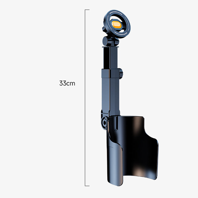 🧲Car Cup Holder Phone Mount – 360° Adjustable, Strong N52 Magnet, One-Hand Operation, Fits All Phones, Stable Magnetic & Clamp Models for Safe Driving-Navalonixcosh®