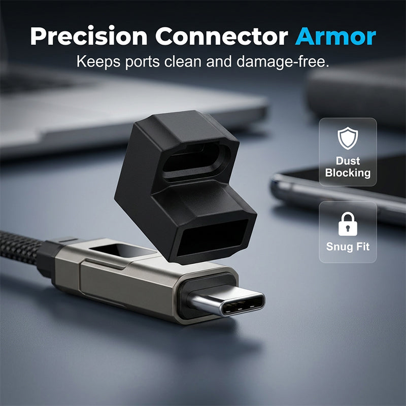 ⏳Limited-time 50% off⏰4-in-1 Digital Display Keychain Charging Cable🔋📱-Navalonixcosh®