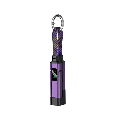 ⏳Limited-time 50% off⏰4-in-1 Digital Display Keychain Charging Cable🔋📱-Navalonixcosh®