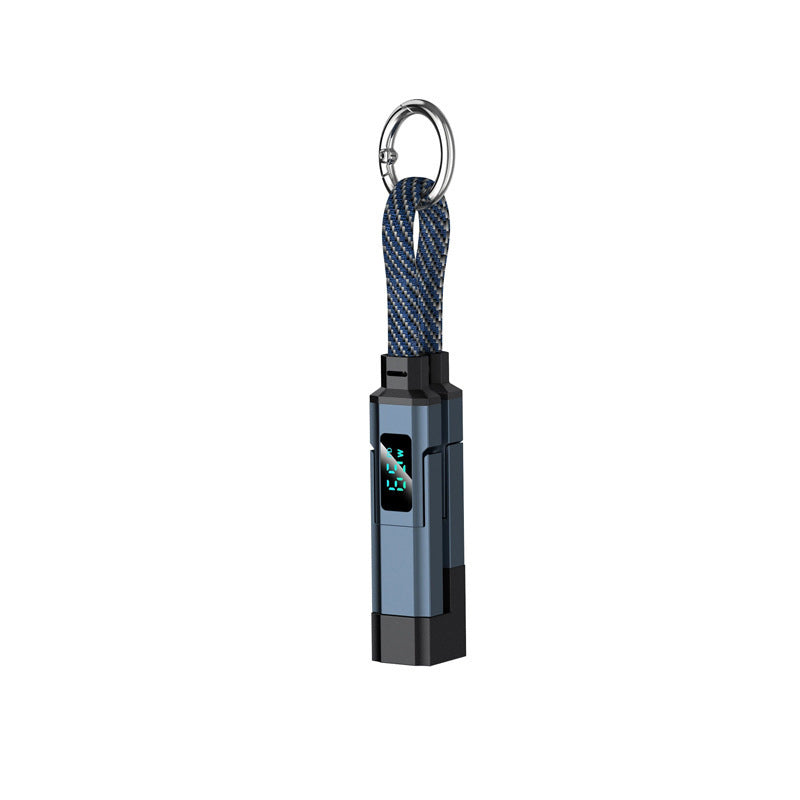 ⏳Limited-time 50% off⏰4-in-1 Digital Display Keychain Charging Cable🔋📱-Navalonixcosh®