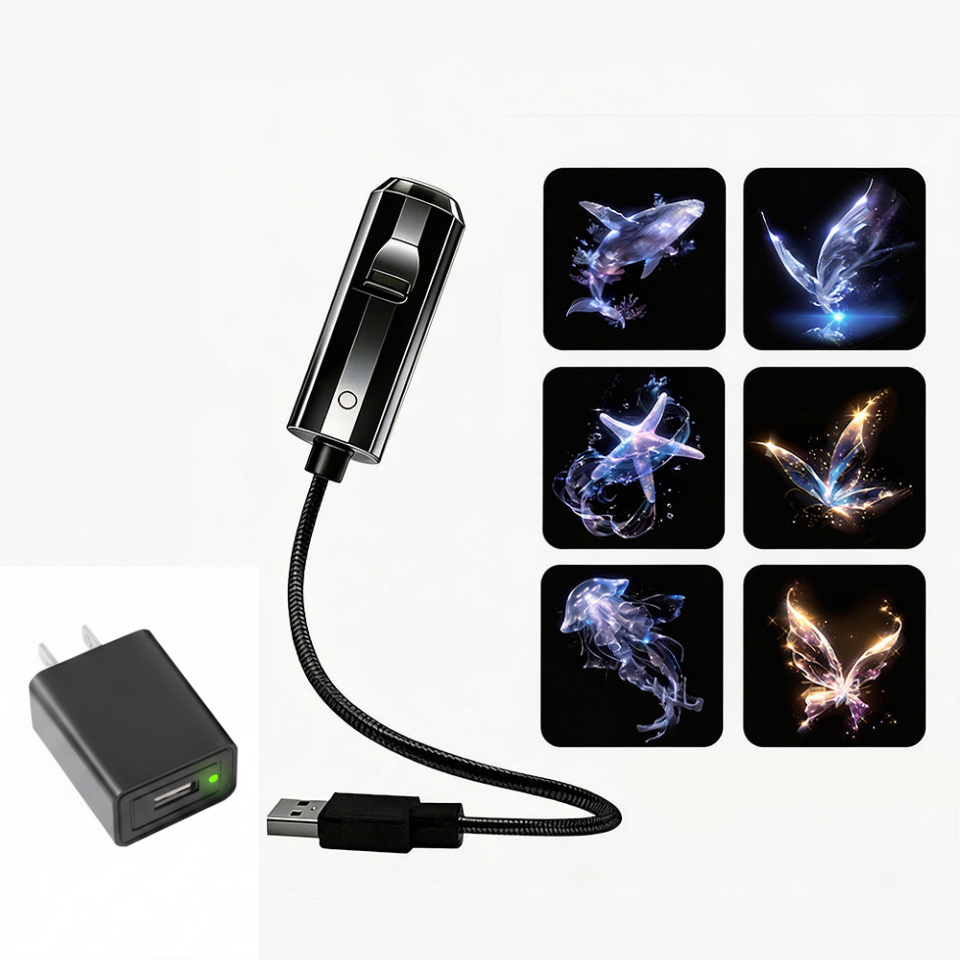 🎁 Navalonixcosh® Plug-and-Play HD Galaxy & Ocean Projector Night Light🥳50,000+ Happy Users