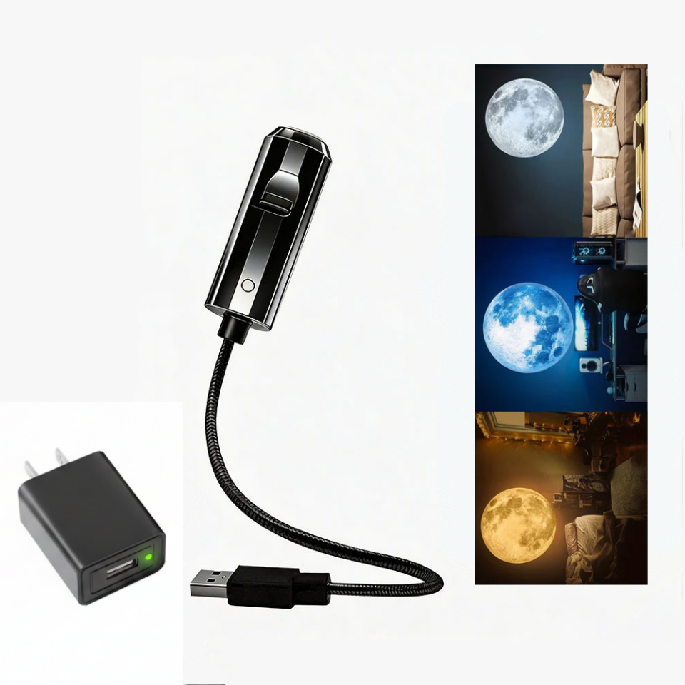 🎁 Navalonixcosh® Plug-and-Play HD Galaxy & Ocean Projector Night Light🥳50,000+ Happy Users
